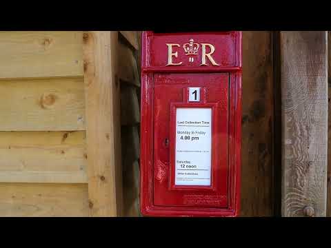 Elizabeth Regina Red ER Post Box.