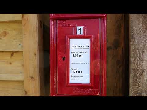 Red CR Post Box.