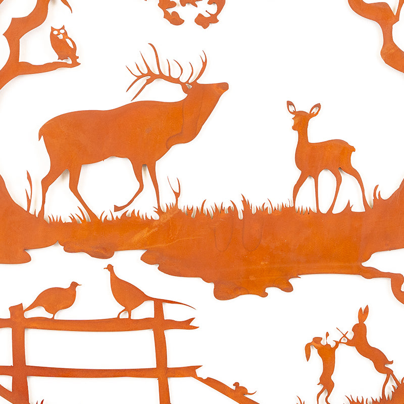 Woodland Tree Of Life Metal Wall Art.