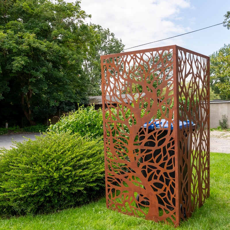 Single Tree Design Garden Screen Wall Art.