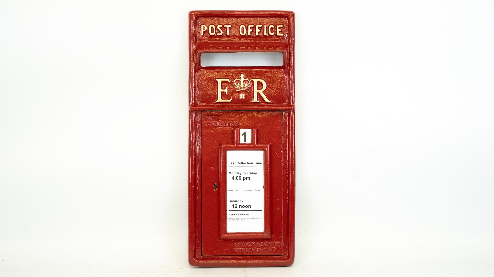 Elizabeth Regina Postal Front