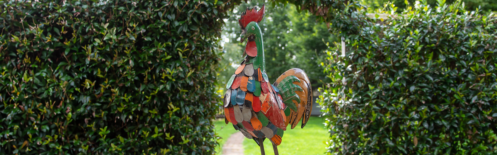 Upcycled animal ornaments