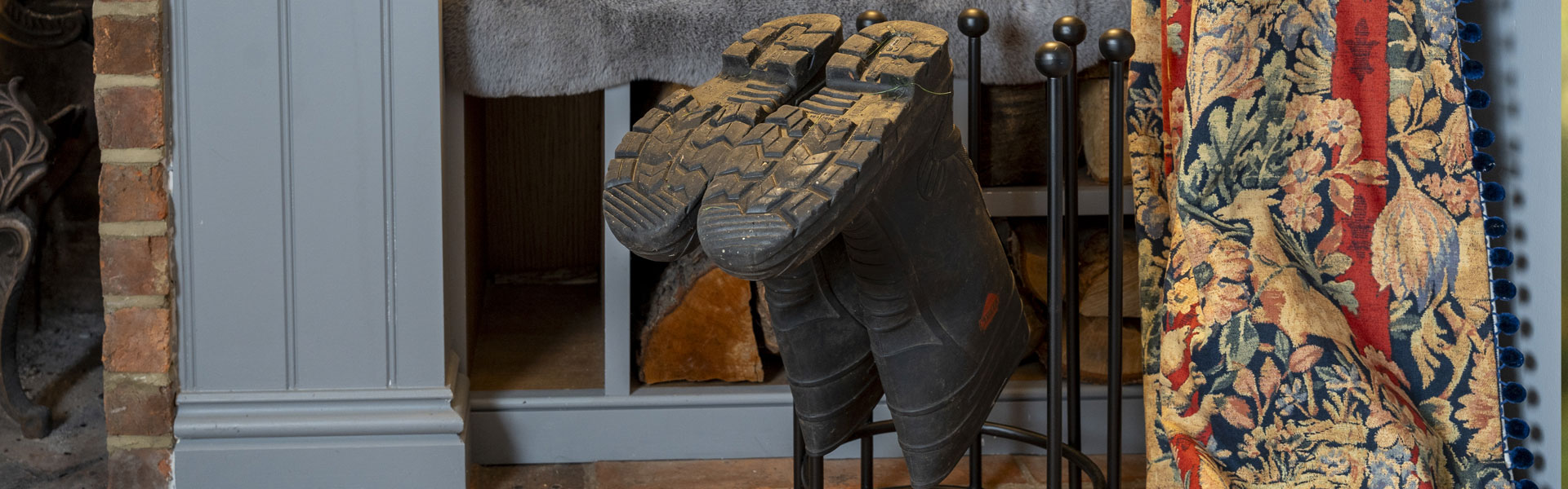 Winter Boot Scrapers & Welly Racks