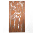 Bamboo Design Garden Screen Wall Art