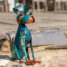 Vintage Style Sitting Metal Dog - Forge & Foundry Limited