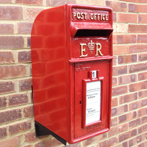 E R Post Box Symbol Elizabeth Regina Red ER Post Box – Forge & Foundry Limited