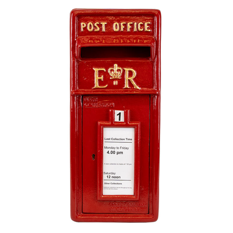 Red ER Post Box