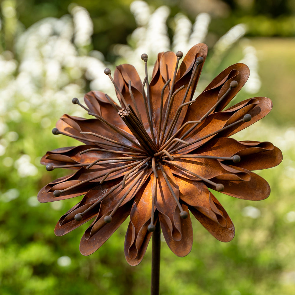 Handmade Flower Plant Stake Design 2