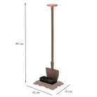 Garden Spade Boot Scraper with Brush