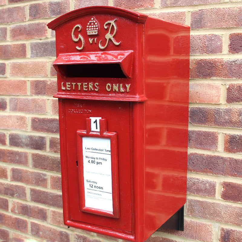 George Rex Red GR Post Box
