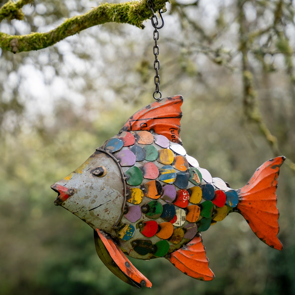 Handmade Recycled Tin Fish – Forge & Foundry Limited