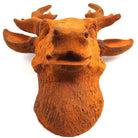 Large Outdoor Cast Iron Deer Head