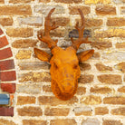 Large Outdoor Cast Iron Deer Head