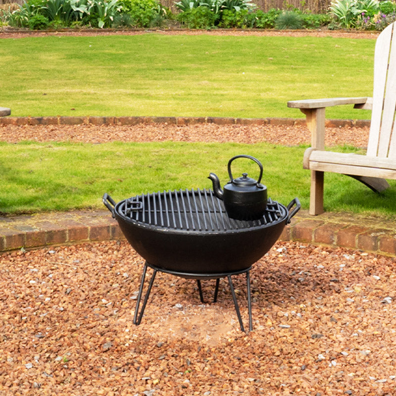 Large Outdoor Steel Fire Pit