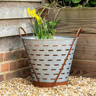 Oyster Bucket Garden Planter