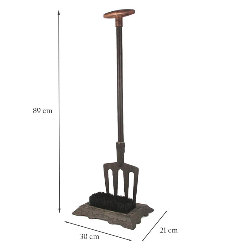 Garden Fork Boot Scraper and Brush – Forge & Foundry Limited