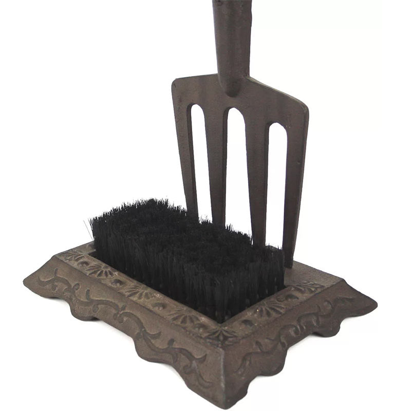 Garden Fork Boot Scraper and Brush – Forge & Foundry Limited