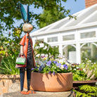 Pair of Metal Rabbit Ornaments - Forge & Foundry Limited