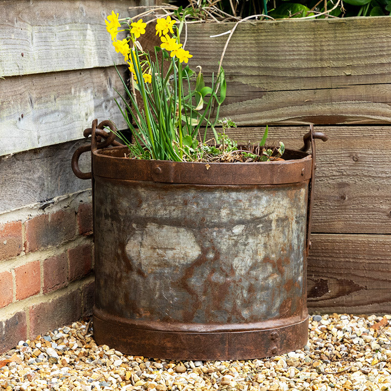 Set of Three Vintage Planters – Forge & Foundry Limited