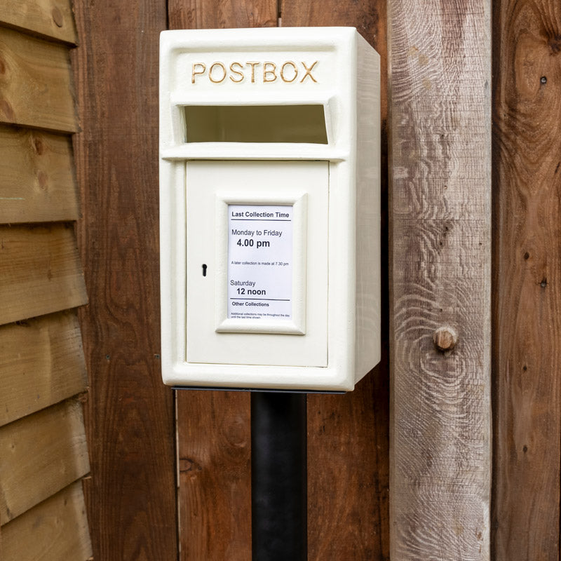 White Post Box