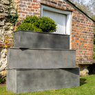 Metal Galvanised Garden Trough Planter