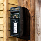 Black ER Post Box