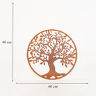Small Rustic Tree Of Life Wall Art Metal - Forge & Foundry Limited