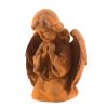 Cast Iron Angel Kneeling Statue