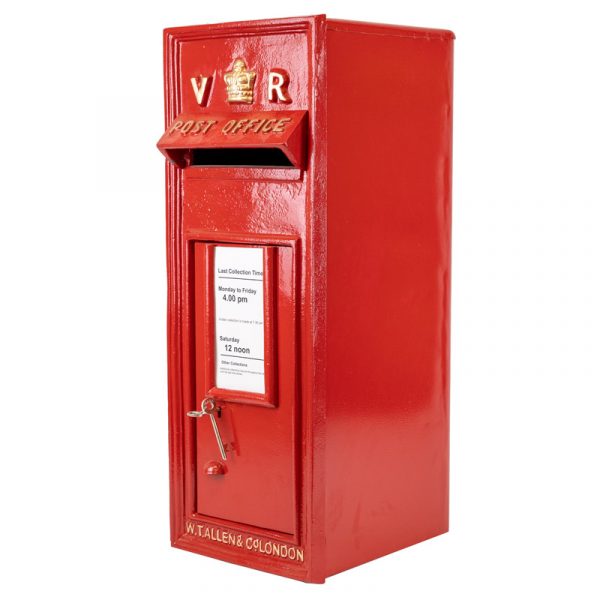 Victorian Regina Cast Iron VR Post Box