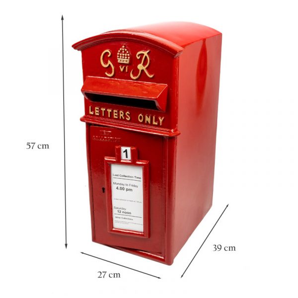 George Rex Red GR Post Box