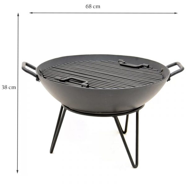 Steel Outdoor Garden Fire Pit