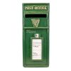 Irish Green Cast Iron Post Box