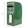 Irish Green Cast Iron Post Box