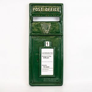 Irish Post Box Front