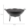 Large Outdoor Steel Fire Pit