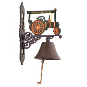 Cast Iron Traction Steam Engine Outdoor Bell