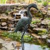 heron statue