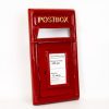 Cast Iron Red Post Box Front