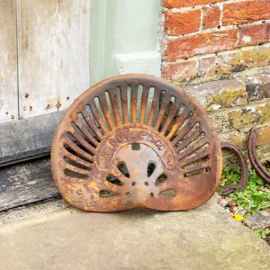 Cast Iron Outdoor Tractor Seat