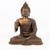 Serene Brass Sitting Buddha