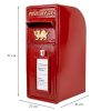 Welsh Golden Dragon Red Post Box