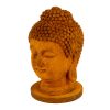 Freestanding Cast Iron Buddha Head