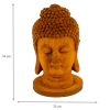 Freestanding Cast Iron Buddha Head