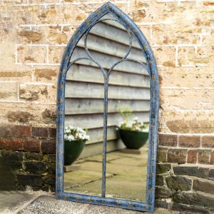 Large Gothic Style Metal Mirror