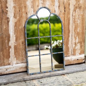 Small Double Arched Glass Mirror