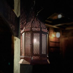 Outdoor Moroccan Lantern Garden Candle Holder