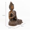 Serene Brass Sitting Buddha