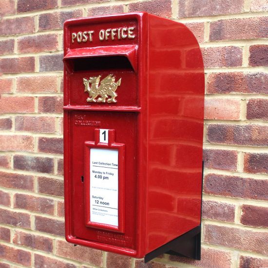 Welsh Red Post Box | Forge & Foundry