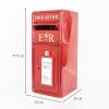 Red ER Wall Mounted Post Box