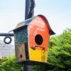 Handmade Tin Upcycled Birdhouse